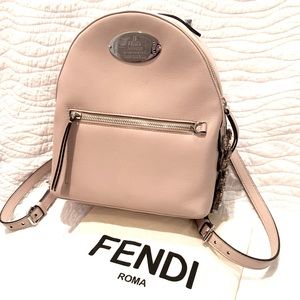 By the way mini Calf Crystal tail Fendi backpack
